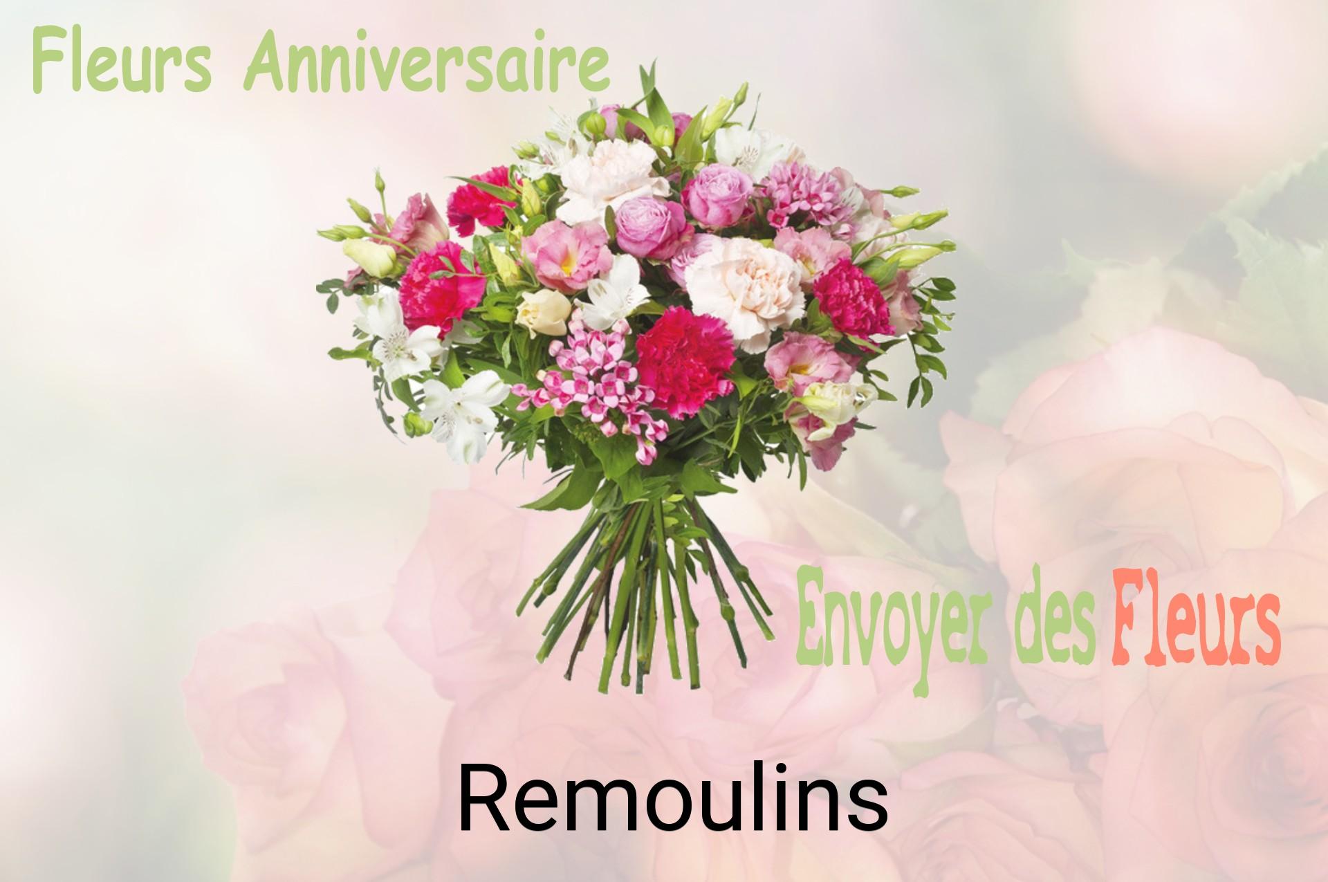 Bouquet de fleurs d’anniversaire livré à Remoulins
