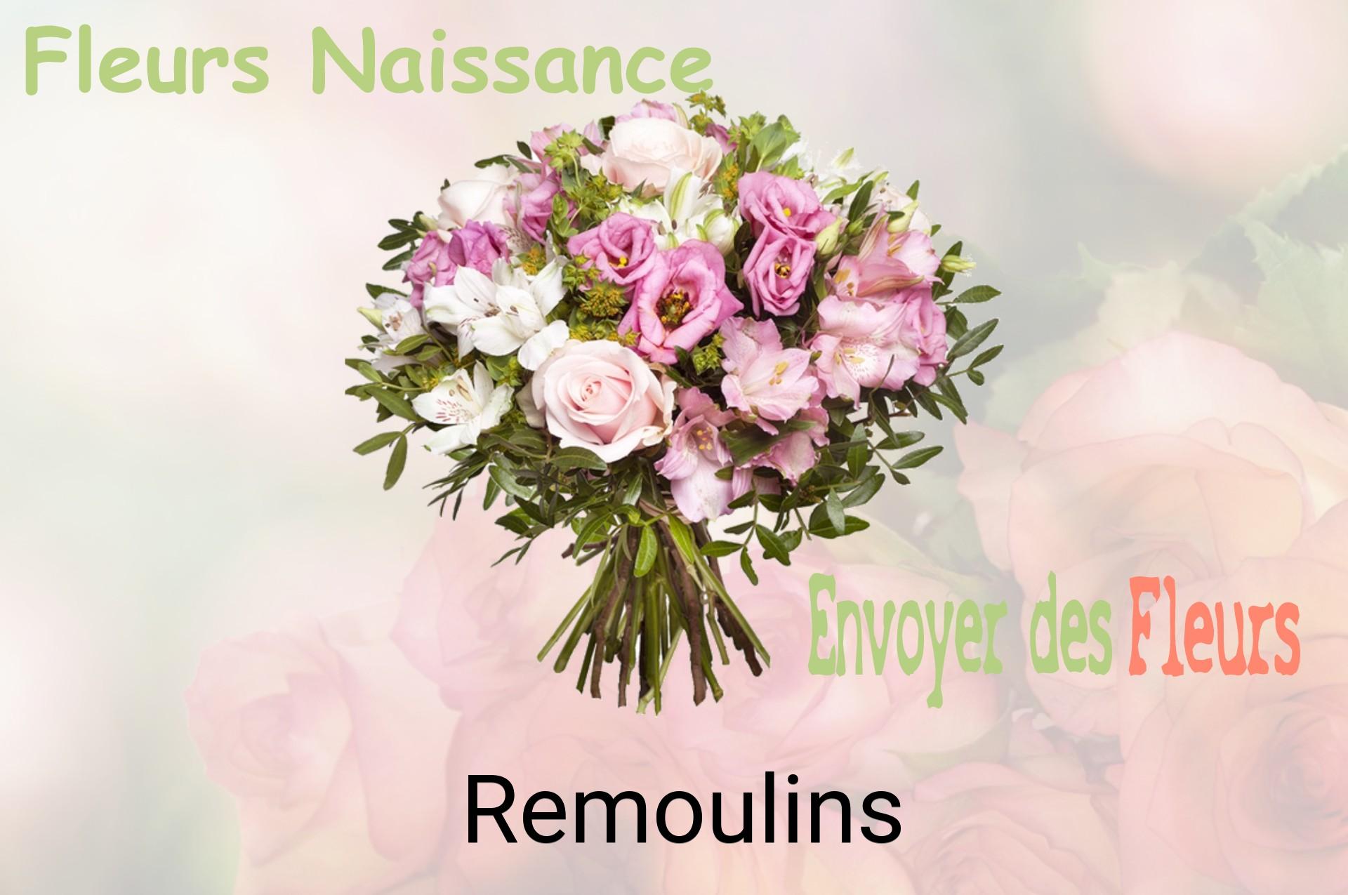 Bouquet de fleurs de naissance livré à Remoulins